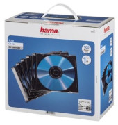 CD/DVD Leerhüllen 51270 sw/tran. Slimline
