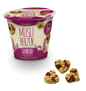 Müsli-Herzen Cranberry 30x30g