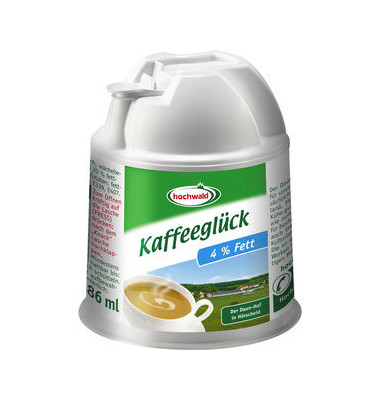 Kondensmilch Kaffeeglück 4919, 4% Fett, 200ml, im Kännchen