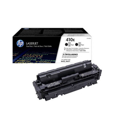 Toner 410X schwarz ca 6500 Seiten Doppelpack