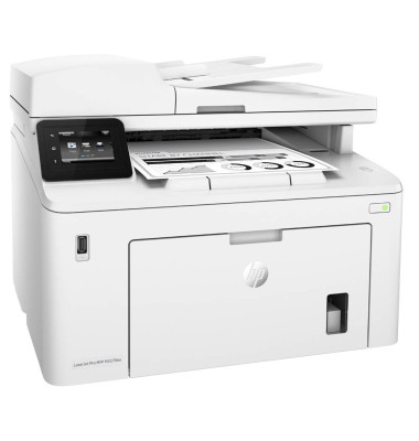 Schwarz-Weiß-Laser-Multifunktionsgerät LaserJet Pro MFP M227fdw 4-in-1 Drucker/Scanner/Kopierer/Fax bis A4
