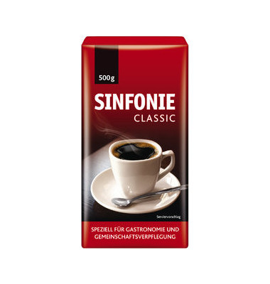 Filterkaffee Sinfonie gemahlen