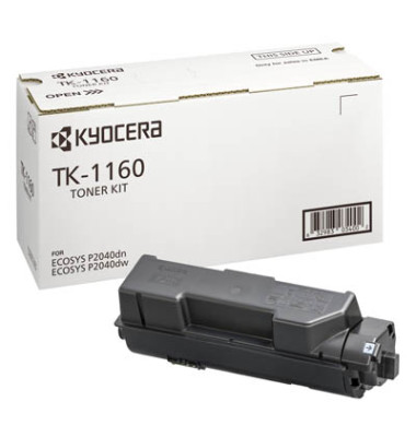 Toner TK-1160 schwarz ca 7200 Seiten