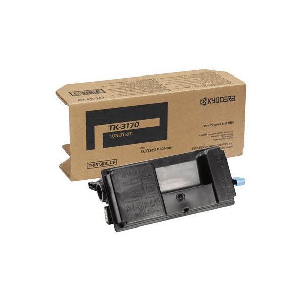 0632983042663 - Original TK-3170 Toner schwarz 15000 Seiten (1T02T80NL0) für ECOSYS P3050dn P3055dn P3060dn
