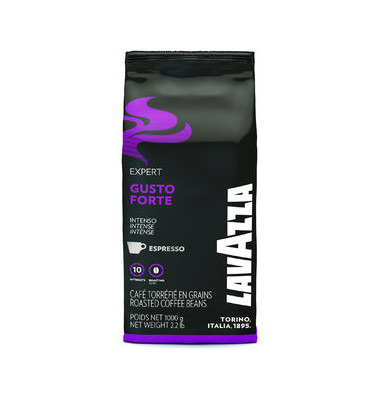 Kaffee Expert Gusto Forte 2868, 1kg, ganze Bohnen im Beutel