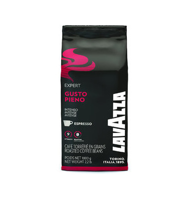 Kaffee Expert Gusto Pieno 4338, 1kg, ganze Bohnen im Beutel