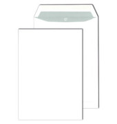 Versandtaschen 30005504, B4, ohne Fenster, nassklebend, 120g, weiß