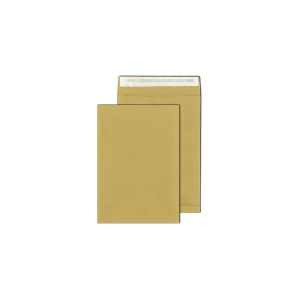 4003928391201 - Faltentaschen 30007051 B4 ohne Fenster 40mm-Falte haftklebend 150g braun 4003928391201 250 Stück