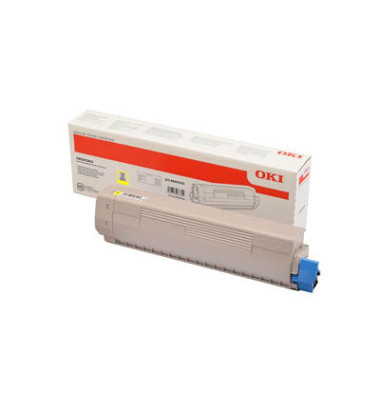 Toner 46443101 46443101 (46443101), gelb, ca. 10000 Seiten