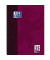 Collegeblock 100050355 Schule, Lineatur 25 / liniert mit weißem Rand, A4+, 90g, violett, 80 Blatt