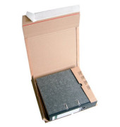 Ordnerversandkarton Ordnerversandbox 2070 braun, für 1 Ordner 35-80mm, innen 320x290x35-80mm, Wellpappe 1-wellig