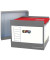 Archivcontainer Top-Portable-Box 50007, A4, weiß/grau, Wellpappe
