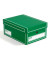 Archivbox, Wellpappe, mit Deckel, A4, 25,5x35x15,5cm, grün