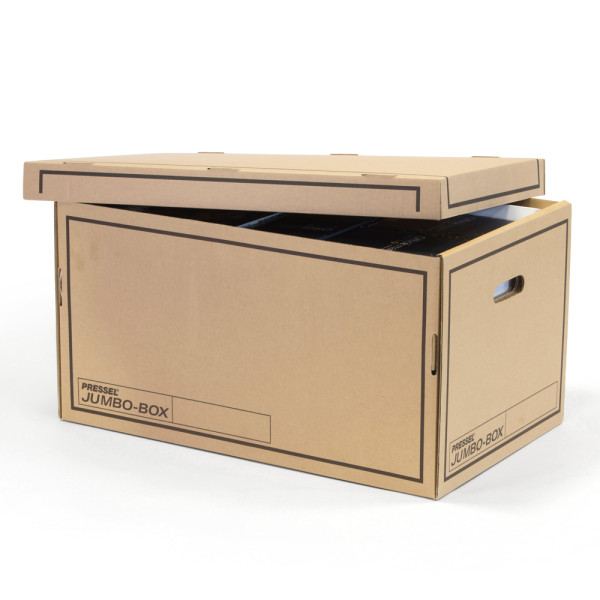 4255704327793 - Archivcontainer Jumbo-Box 760 A3 braun innen 60x37x32cm (TxBxH) Wellpappe 1-wellig 4255704327793 10 Stück