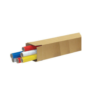 Faltkartons 1-wellig 600x100x100 mm braun 20 Stück Faltkartons 1-wellig 600x100x100 mm braun 20 Stück