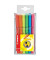 Textmarker-Set STABILO flash Etui, 555/6, Etui (6 #), farbig sortiert (gelb/blau/gr&uuml;n/rot/orange/pink), 1-3,5mm Keilspitze