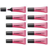 Textmarker STABILO Neon, 72/56, pink, 2-5mm Keilspitze