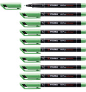 OHP-Stift S wasserfest grün 0,4mm 10St nachf.