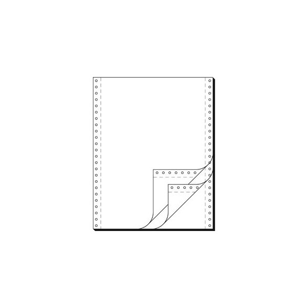 4004360957550 - Endlospapier 91300 A4 hoch blanko 3-fach 12 Zoll x 240 mm 600 Sätze 4004360957550 600 Stück