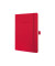 Notizbuch CO324, Conceptum, rot, A5, kariert, 80g, 97 Blatt / 194 Seiten