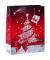 Geschenktasche GT 023 Sparkling Tree, Weihnachten, Sparkling Tree, mit Glanzlackierung und Geschenkanhänger, Sparkling Tree, 17c