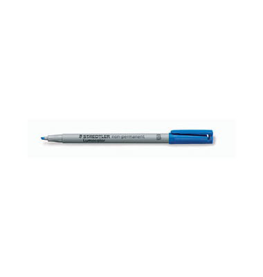 OHP-Stift B wasserl. nachfb. blau 1-2,5mm Keil