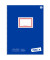 Collegeblock 044320010 OE, Lineatur 21 / liniert mit Rand innen, A4, 70g, blau, 80 Blatt