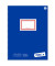 Collegeblock 044320020 OE, Lineatur 22 / liniert mit Rand innen, A4, 70g, blau, 80 Blatt