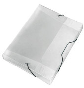 Heftbox Crystal 4443290, A4 farblos, 2,5cm Füllhöhe, Polypropylen (PP)