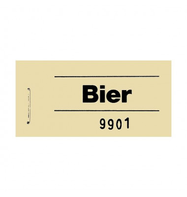 Block Gutschein Bier gelb gelb Nr.701012