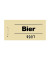 Block Gutschein Bier gelb gelb Nr.701012