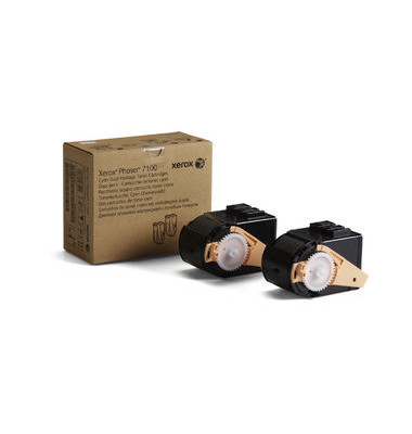 Toner f. Phaser 7100/dn/nm/dnm cyan ca.2x4.500 S 2er Pack