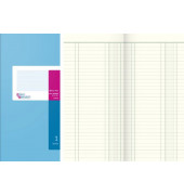 Spaltenbuch 86-13411 2/3 A4 13,7x29,7cm 40 Blatt 1 Spalte über 1 Seite