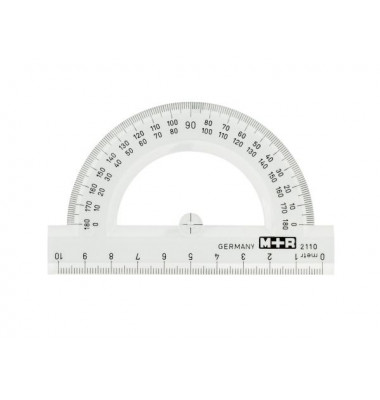 Winkelmesser glasklar 10cm