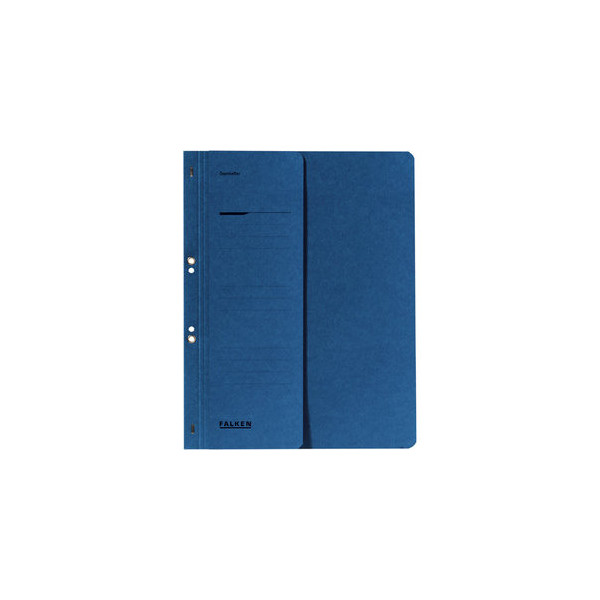 4014481501815 - Ösenhefter 80000524 A4 blau halber Vorderdeckel Recyclingkarton 250g 4014481501815 Falken