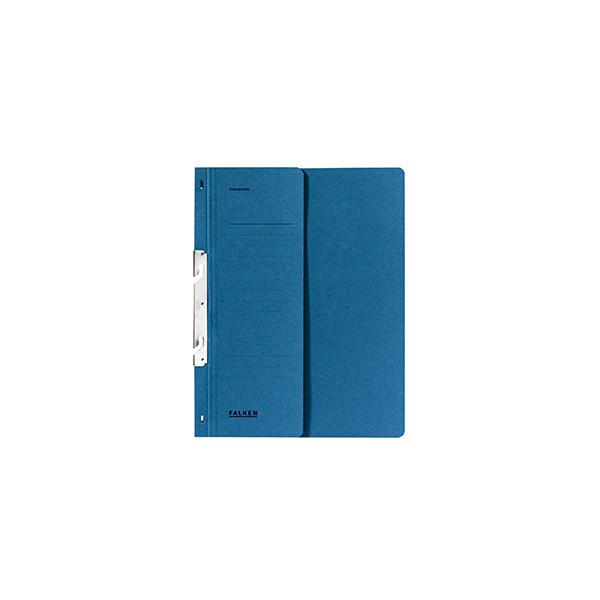 4014481506612 - Einhakhefter 80004021 A4 blau halber Vorderdeckel Karton 250g 4014481506612 Falken