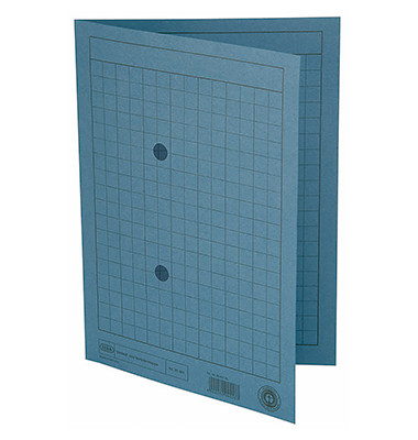 Umlaufmappe 100091657, A4 blau Karton 250g