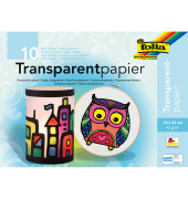 Basteltransparentpapier 20x30cm 42g farbig sortiert 888