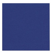 Servietten 104053, dunkelblau / Uni, 3-lagig, 40x40cm