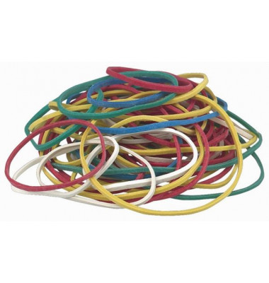 Gummiringe 50999, Rondella, &Oslash; sortiert, farbig sortiert