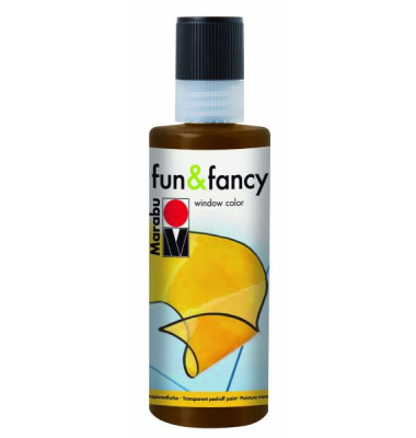 Window Color Fun&Fancy 0406 04 045, dunkelbraun, 80ml Window Color Fun&Fancy 0406 04 045, dunkelbraun, 80ml