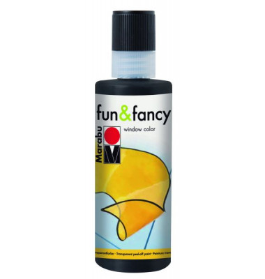 Window Color Fun&Fancy 0406 04 873, Soft-Konturen schwarz, 80ml Window Color Fun&Fancy 0406 04 873, Soft-Konturen schwarz, 80ml