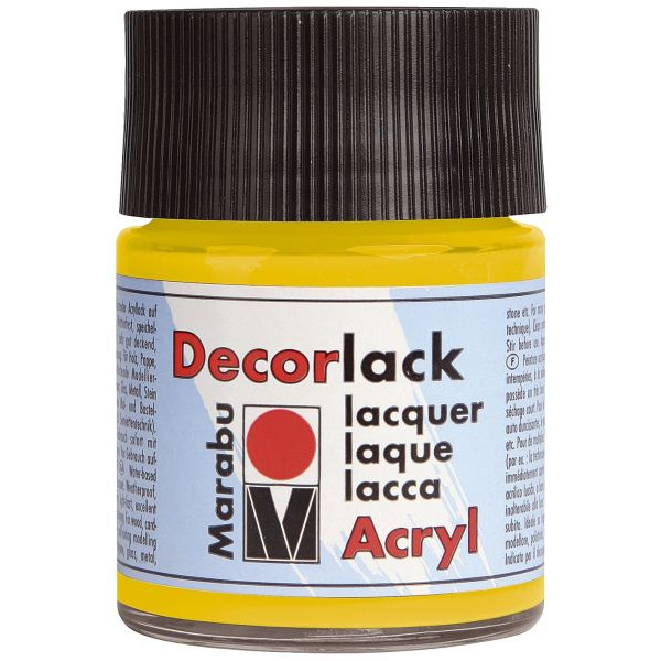 4007751097835 - Acrylfarbe Decorlack 1130 05 021 mittelgelb 50ml 4007751097835 50 Milliliter