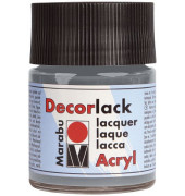 Acrylfarbe Decorlack 1130 05 078, grau, 50ml