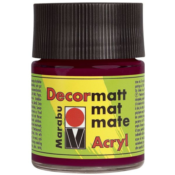 4007751097163 - Acrylfarbe Decormatt 1401 05 034 bordeaux 50ml 50 Milliliter 4007751097163 - Acrylfarbe Decormatt 1401 05 034 bordeaux 50ml 50 Milliliter