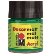 Acrylfarbe Decormatt 1401 05 067, saftgrün, 50ml