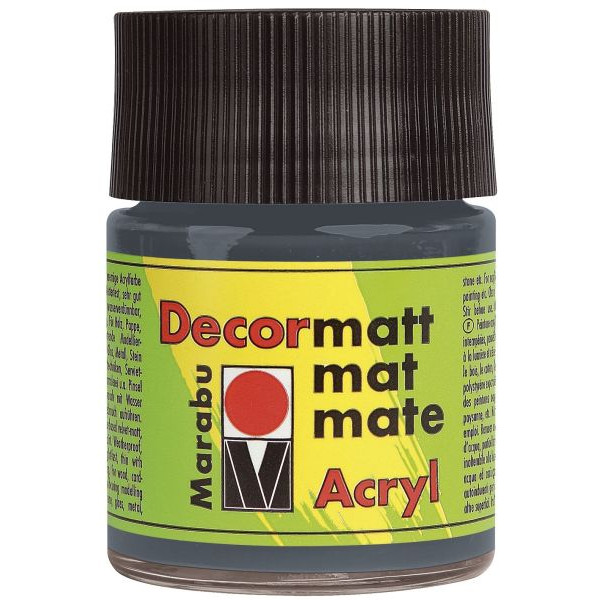 4007751097262 - Acrylfarbe Decormatt 1401 05 079 dunkelgrau 50ml 50 Milliliter 4007751097262 - Acrylfarbe Decormatt 1401 05 079 dunkelgrau 50ml 50 Milliliter