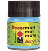 Acrylfarbe Decormatt 1401 05 090, hellblau, 50ml