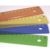 Kunststoff-Lineal L3 Ice 303.23.29 farbig sortiert 30cm