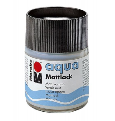 Mattlack Aqua 1136 05 000, farblos, 50ml